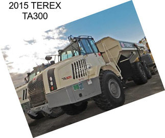 2015 TEREX TA300