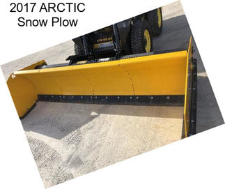 2017 ARCTIC Snow Plow