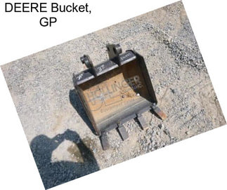 DEERE Bucket, GP