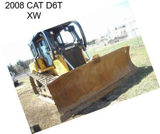 2008 CAT D6T XW