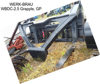 WERK-BRAU WBDC-2.5 Grapple, GP