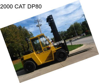 2000 CAT DP80
