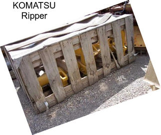 KOMATSU Ripper