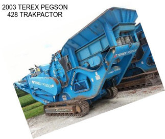 2003 TEREX PEGSON 428 TRAKPACTOR