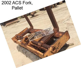 2002 ACS Fork, Pallet