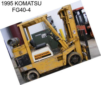 1995 KOMATSU FG40-4