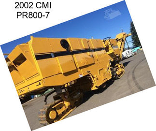 2002 CMI PR800-7