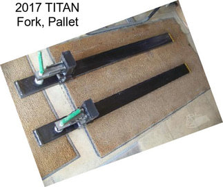 2017 TITAN Fork, Pallet