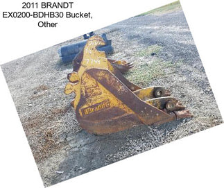 2011 BRANDT EX0200-BDHB30 Bucket, Other