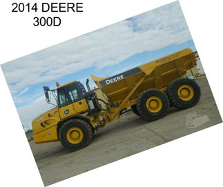 2014 DEERE 300D