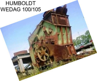 HUMBOLDT WEDAG 100/105