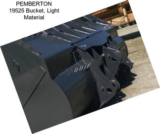 PEMBERTON 19525 Bucket, Light Material