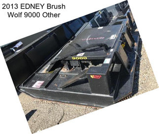 2013 EDNEY Brush Wolf 9000 Other