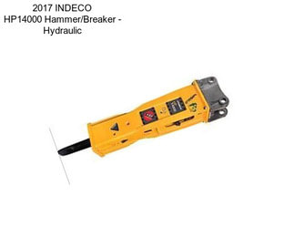 2017 INDECO HP14000 Hammer/Breaker - Hydraulic