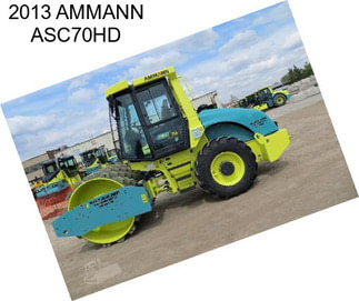 2013 AMMANN ASC70HD