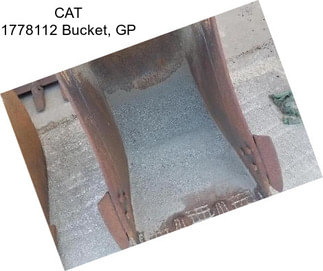 CAT 1778112 Bucket, GP