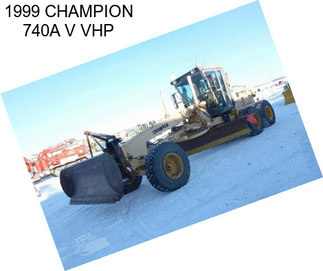 1999 CHAMPION 740A V VHP