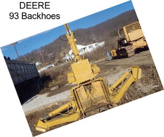 DEERE 93 Backhoes