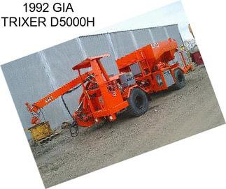 1992 GIA TRIXER D5000H