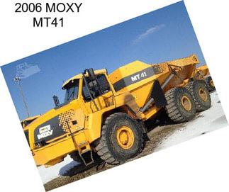 2006 MOXY MT41