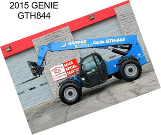 2015 GENIE GTH844