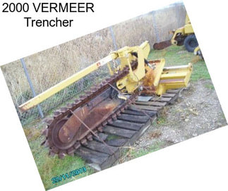 2000 VERMEER Trencher