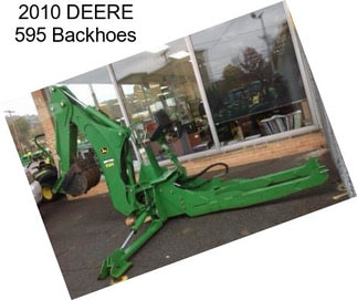 2010 DEERE 595 Backhoes