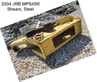 2004 JRB MPS45R Shears, Steel