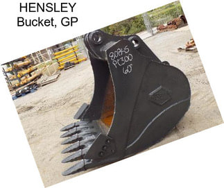 HENSLEY Bucket, GP