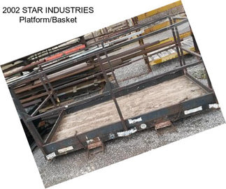 2002 STAR INDUSTRIES Platform/Basket