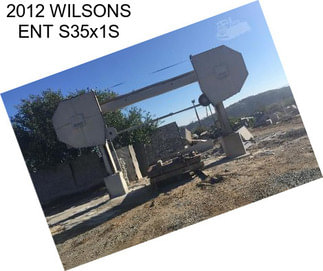 2012 WILSONS ENT S35x1S