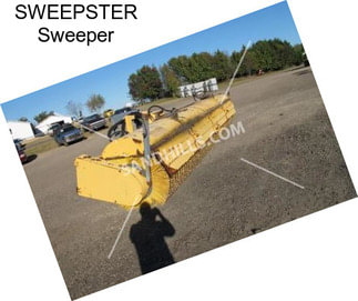 SWEEPSTER Sweeper