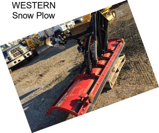 WESTERN Snow Plow