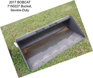 2017 BOBCAT 7150227 Bucket, Severe-Duty