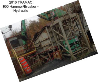 2010 TRAMAC 900 Hammer/Breaker - Hydraulic