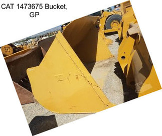 CAT 1473675 Bucket, GP