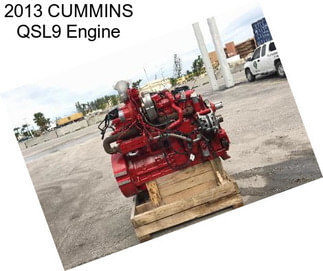 2013 CUMMINS QSL9 Engine