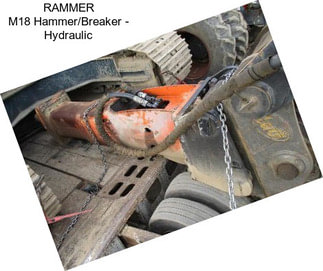 RAMMER M18 Hammer/Breaker - Hydraulic