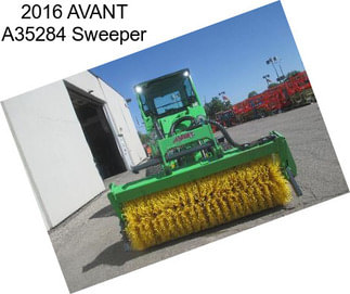 2016 AVANT A35284 Sweeper