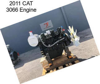 2011 CAT 3066 Engine