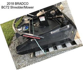 2018 BRADCO BC72 Shredder/Mower