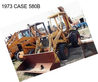 1973 CASE 580B