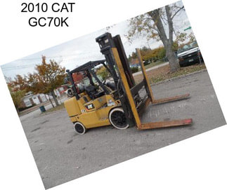 2010 CAT GC70K