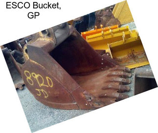 ESCO Bucket, GP