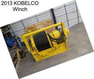 2013 KOBELCO Winch