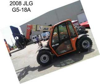 2008 JLG G5-18A