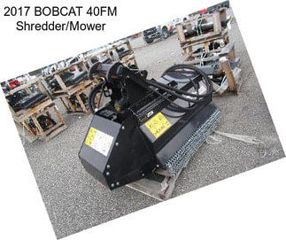 2017 BOBCAT 40FM Shredder/Mower