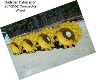 Gadsden Fabrication 257-2552 Compactor Wheel