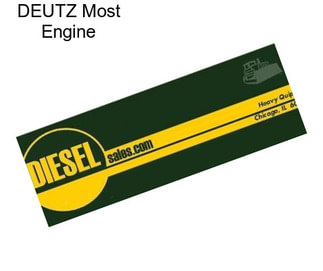 DEUTZ Most Engine