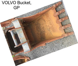 VOLVO Bucket, GP